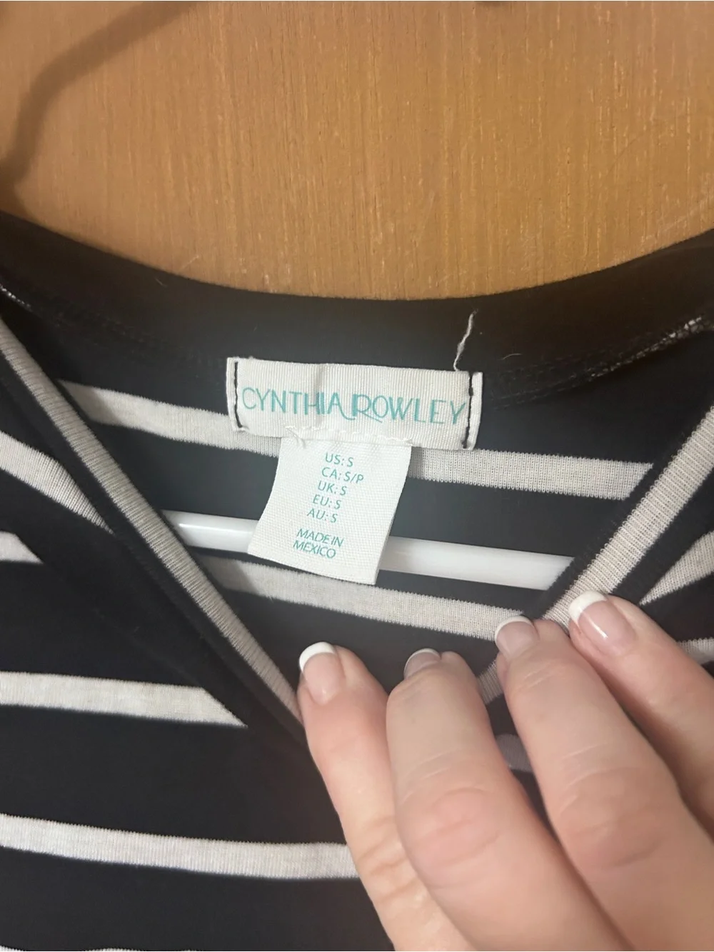 Sleeveless Black and White Striped Women's Tank Dress